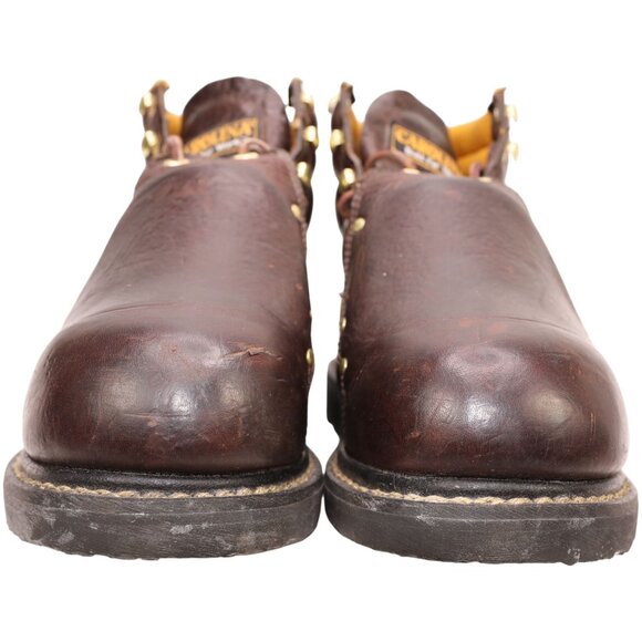Carolina 6" Steel Toe Work Boot Men 7.5 Brown Leather Safety Oil Resistant CA508 - Picture 11 of 14